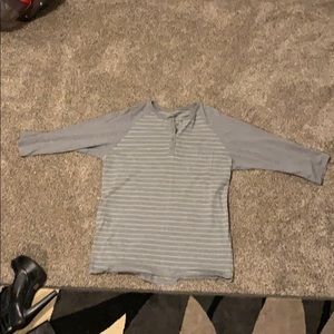 Half sleeve button up shirt